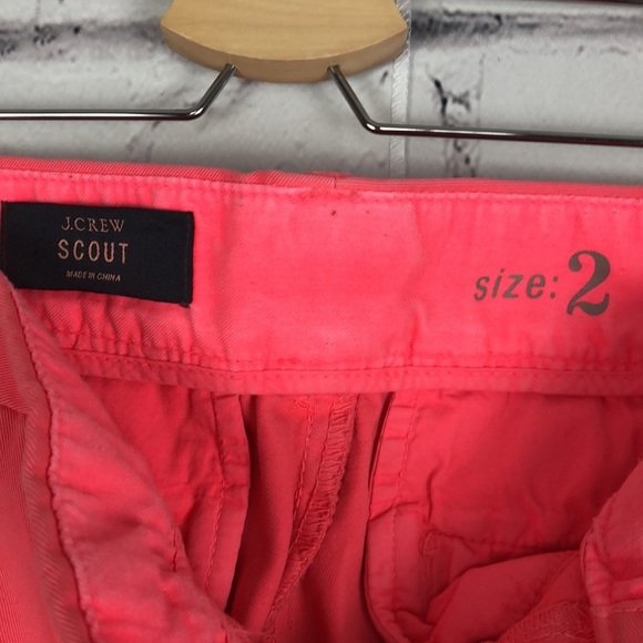 J. Crew Scout women’s coral 4 pocket pants size 2 - Picture 6 of 6